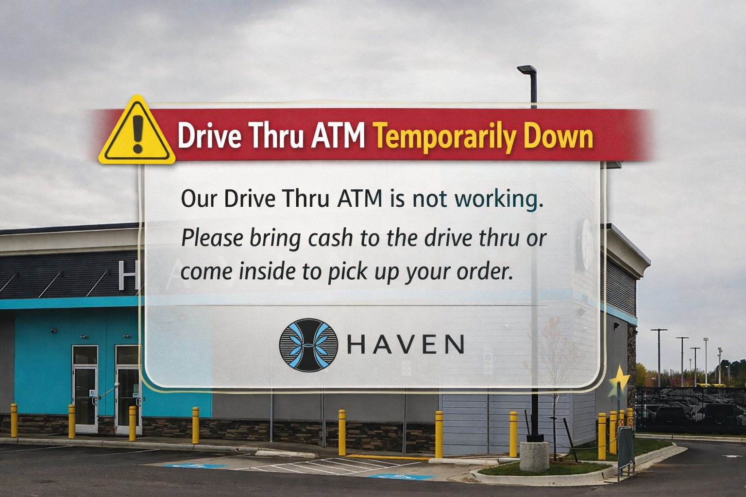 ATM DOWN